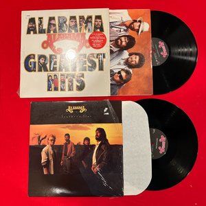 4 Alabama Original Vynil Records
